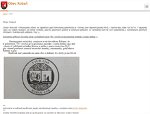 Tablet Screenshot of obecruban.sk